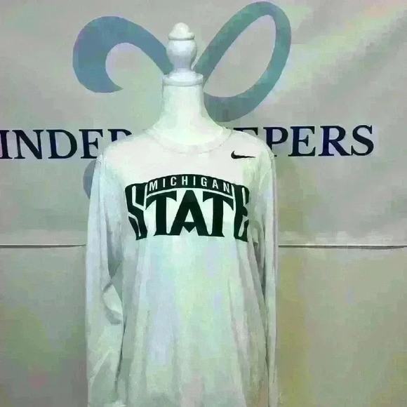 Michigan State Spartans Nike women’s dry fit, long sleeve tee, size large - Picture 1 of 6